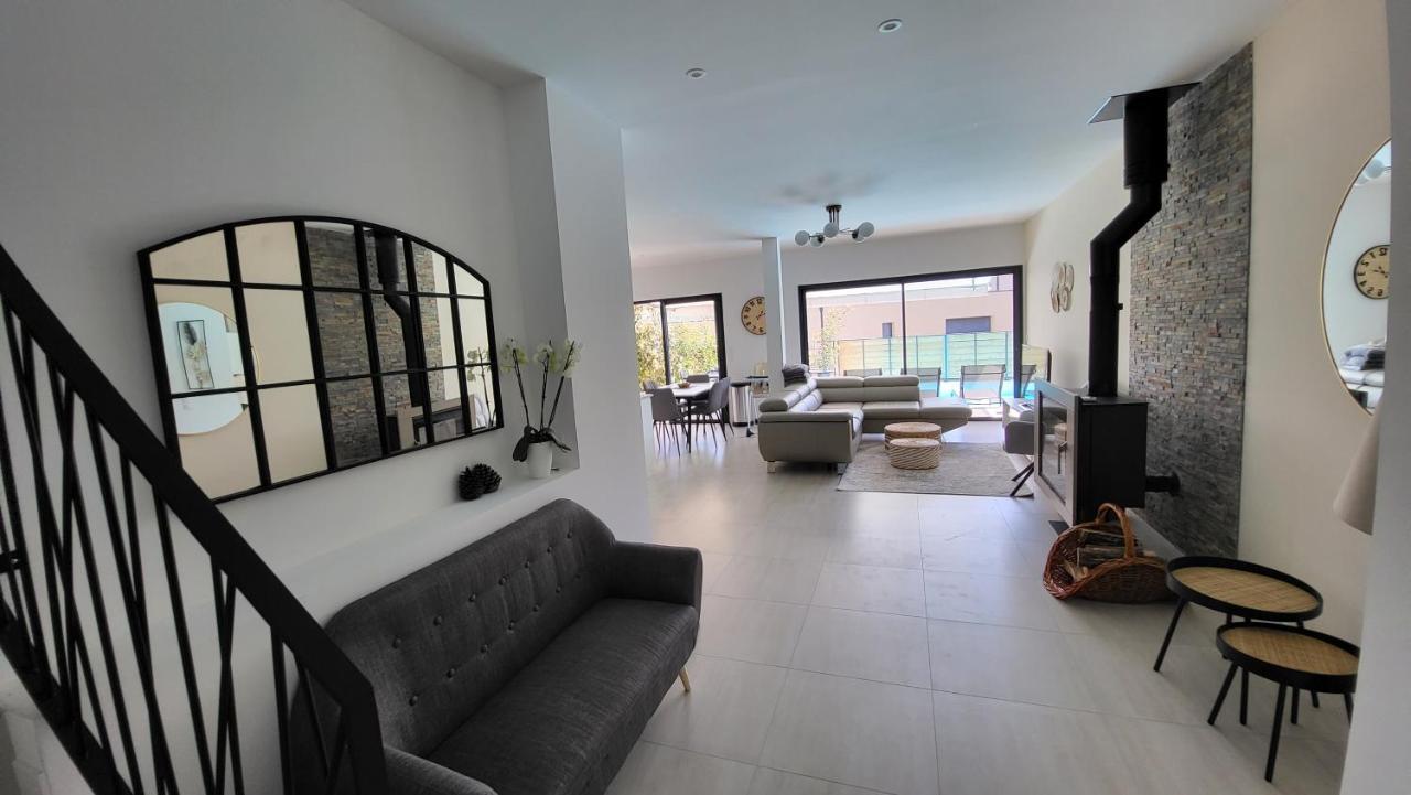 Villa Moderne De Standing Avec Piscine Privee A 400M De La Plage - 4 Chambres 孔卡 外观 照片