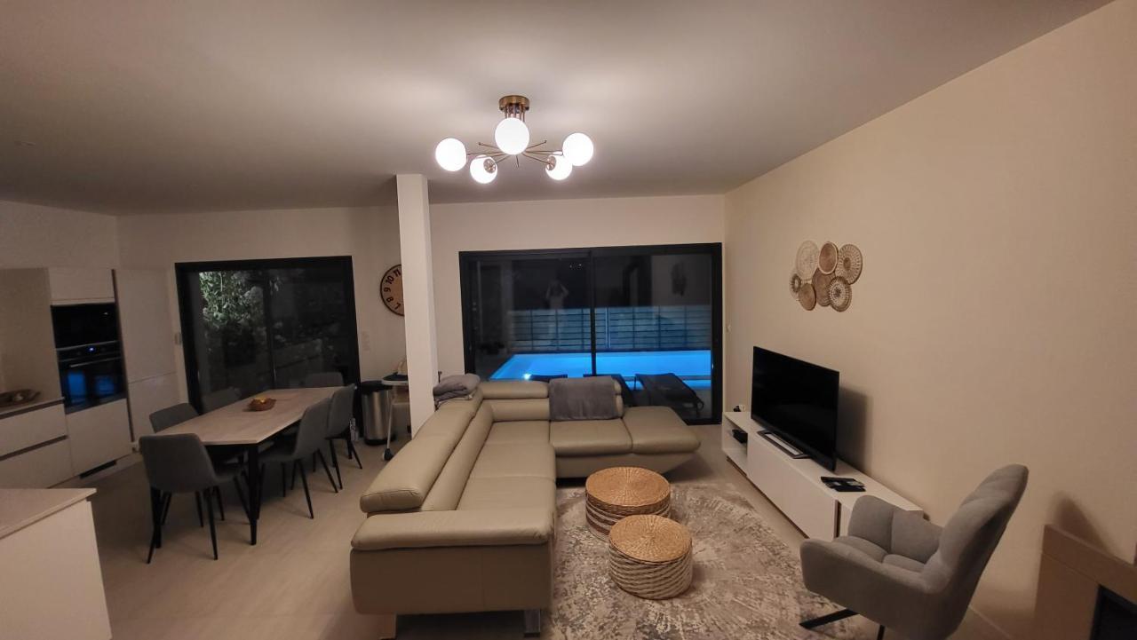 Villa Moderne De Standing Avec Piscine Privee A 400M De La Plage - 4 Chambres 孔卡 外观 照片
