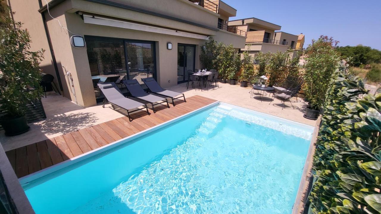 Villa Moderne De Standing Avec Piscine Privee A 400M De La Plage - 4 Chambres 孔卡 外观 照片