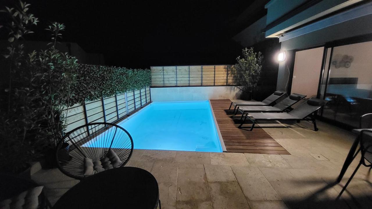 Villa Moderne De Standing Avec Piscine Privee A 400M De La Plage - 4 Chambres 孔卡 外观 照片