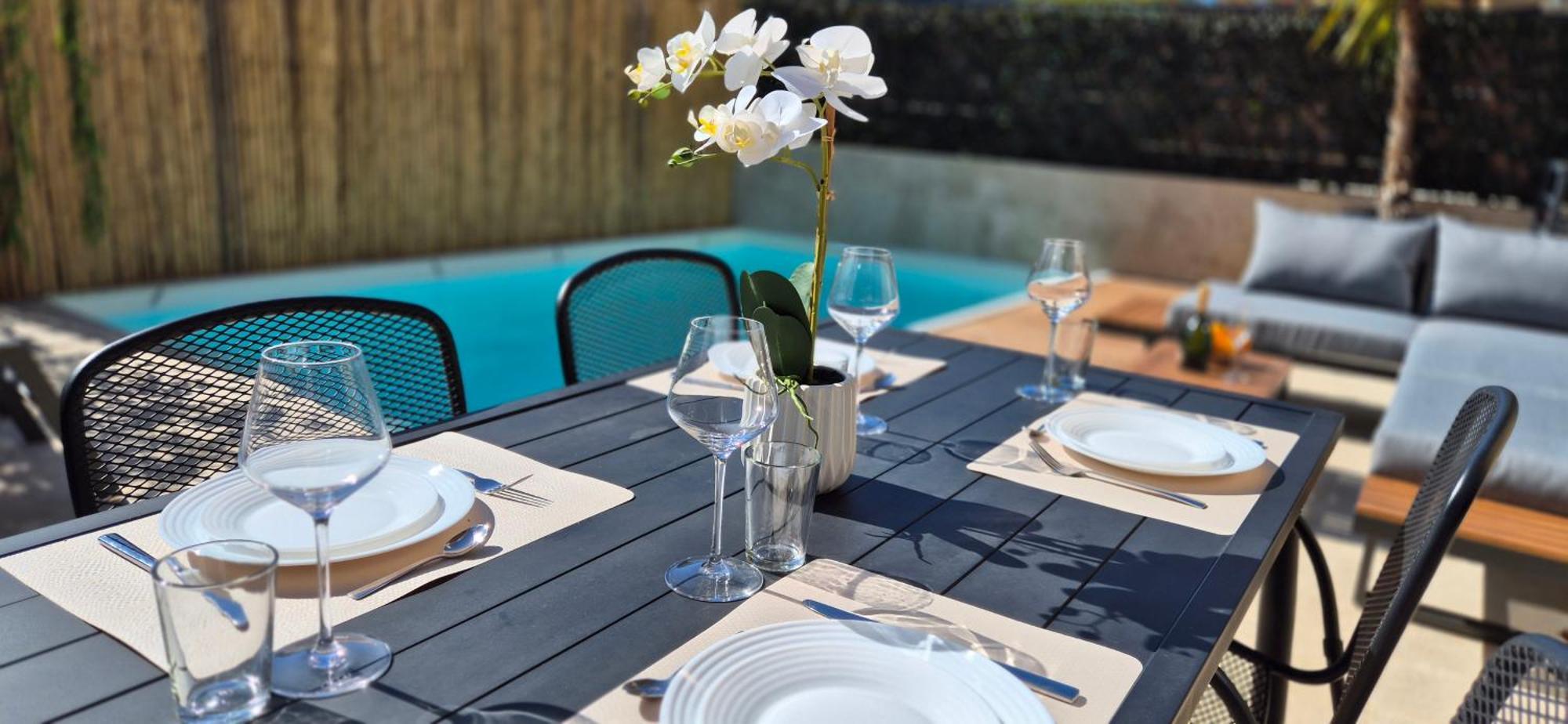 Villa Moderne De Standing Avec Piscine Privee A 400M De La Plage - 4 Chambres 孔卡 外观 照片